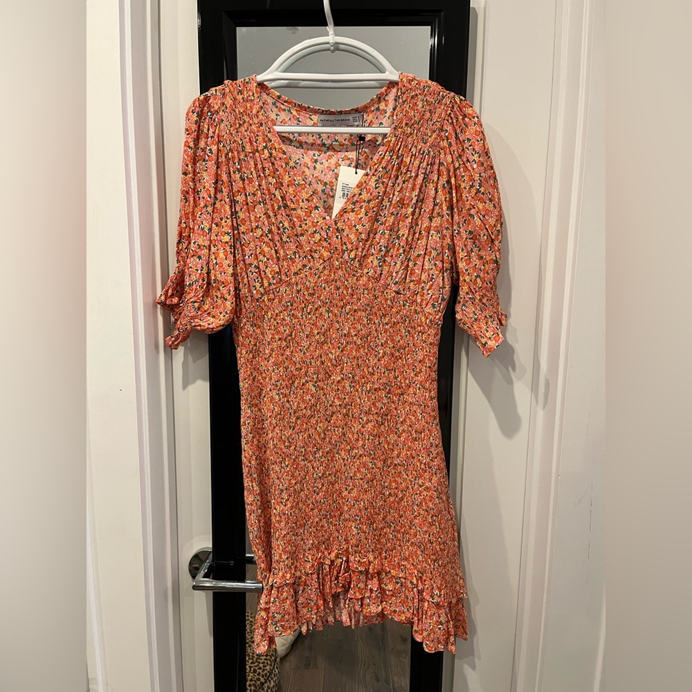 Faithful the Brand Margherita mini dress